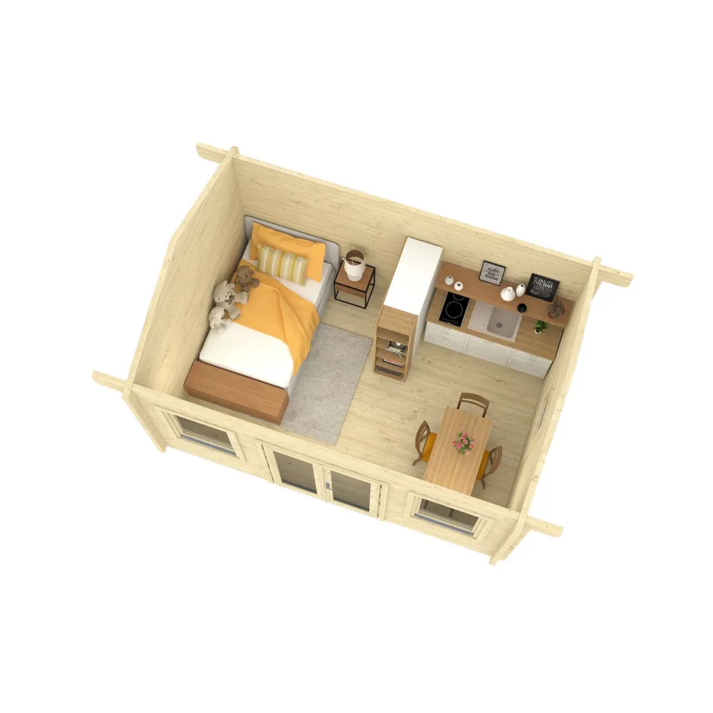 Pihamökki Denver A, 70mm, 13.9m²*Tene Discount
