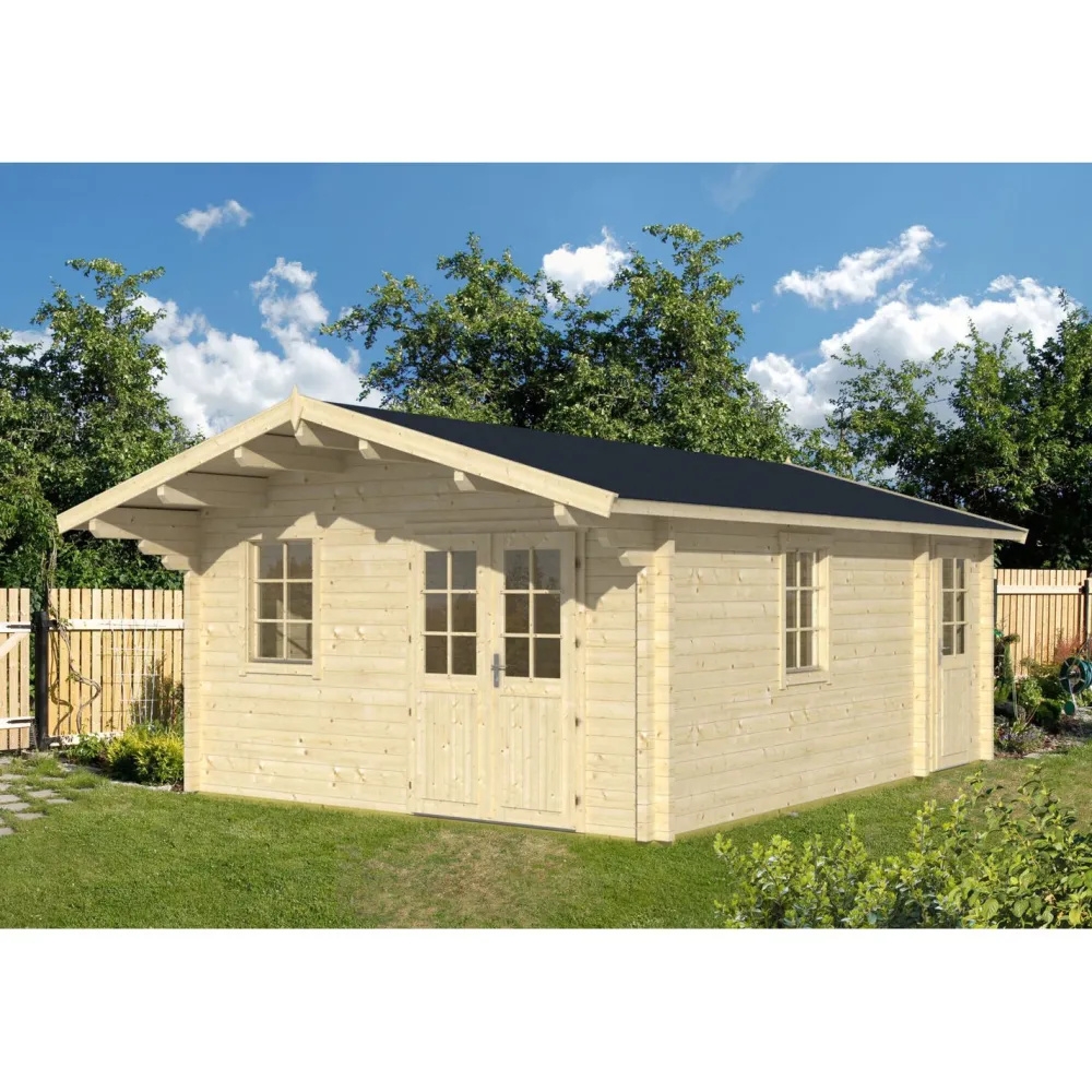 Outlet Pihamökki Gotland B, 70mm, 24.1m² Kesämökit