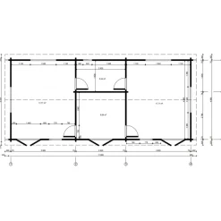 Pihamökki Pisa, 70mm, 51.8m²*Tene Online