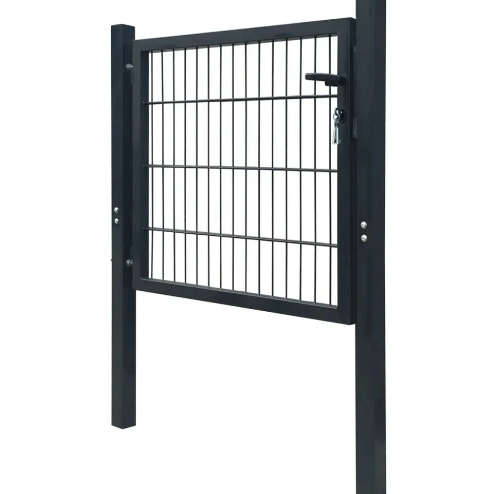 Best Pihaportti teräs 103x150cm antrasiitti Portit