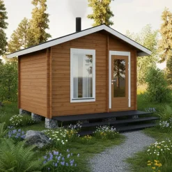 Pihasauna Pallas, 11m², harjakattoinen*LP Garden Outlet