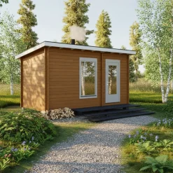 New Pihasauna Ylläs, 11.2m², pulpettikattoinen Saunamökit