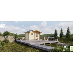 Sale Pihasauna 10 Kulovesi 7,6 m² Pihasaunat Ilman Rakennuslupaa|Saunamökit