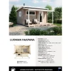 Clearance Pihasauna 735 Haapana, 13.2m² Saunamökit