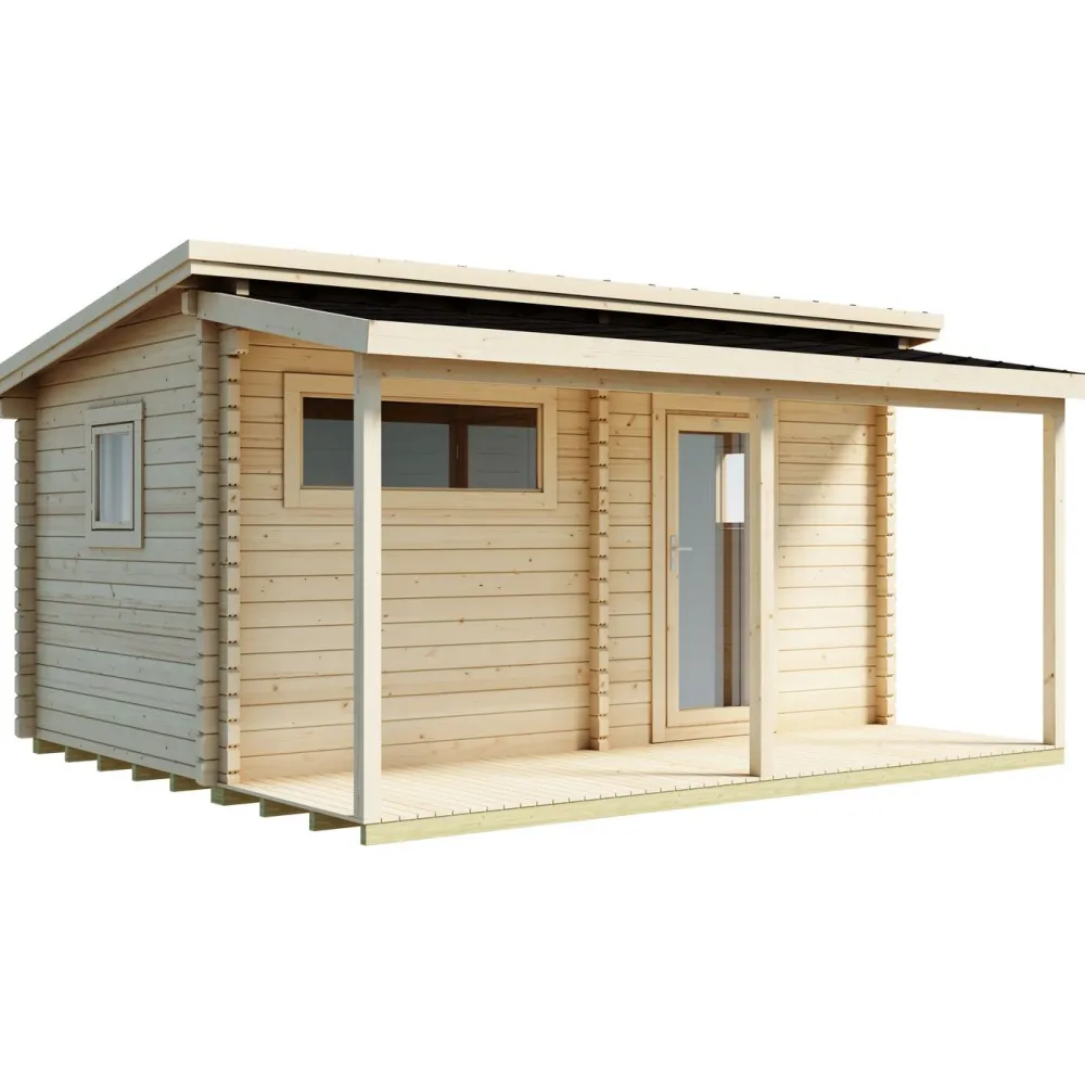 Clearance Pihasauna 735 Haapana, 13.2m² Saunamökit