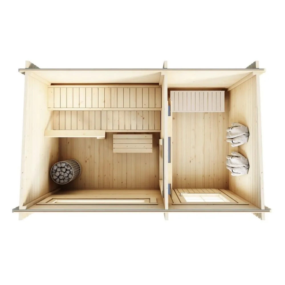Pihasauna 9 Palovesi 6,6 m²*Luoman Lillevilla New