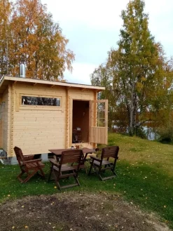 Pihasauna 9 Palovesi 6,6 m²*Luoman Lillevilla New