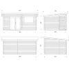 Pihasauna Sanna 11,5 m2*Palmako New