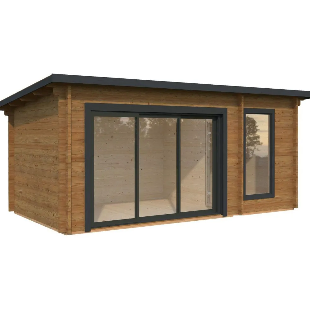Hot Pihasauna Sanna, sis.liukuovet 12,8 m² Pihasaunat Ilman Rakennuslupaa