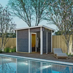 Pihasauna Helsinki 2, 3,7 + 2,7 m²*Skan Holz Hot
