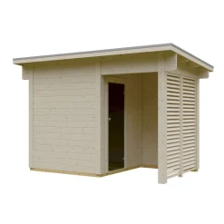 Pihasauna Helsinki 2, 3,7 + 2,7 m²*Skan Holz Hot