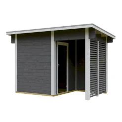 Pihasauna Helsinki 2, 3,7 + 2,7 m²*Skan Holz Hot