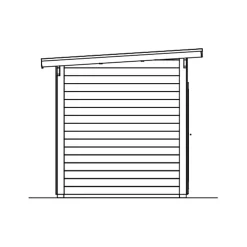 Online Pihasauna Helsinki 4, 8,3m² Pihasaunat Ilman Rakennuslupaa|Saunamökit