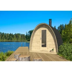 Outlet Pihasauna Bianca 6m² Pihasaunat Ilman Rakennuslupaa