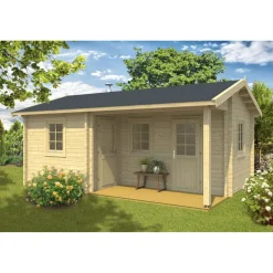 Online Pihasauna Villu 21.5m² Pihasaunat Ilman Rakennuslupaa