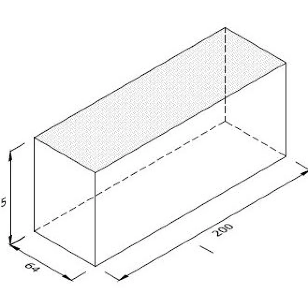Best Pihatiili Penter DF 200x64x85 mm Nero Muut Pihakivet Ja Tarvikkeet