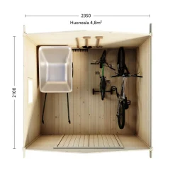 Pihavaja +7 4,94 m²*Luoman Lillevilla Clearance