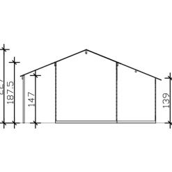 Pihavaja Multi 19 7,8m²*Skan Holz Sale