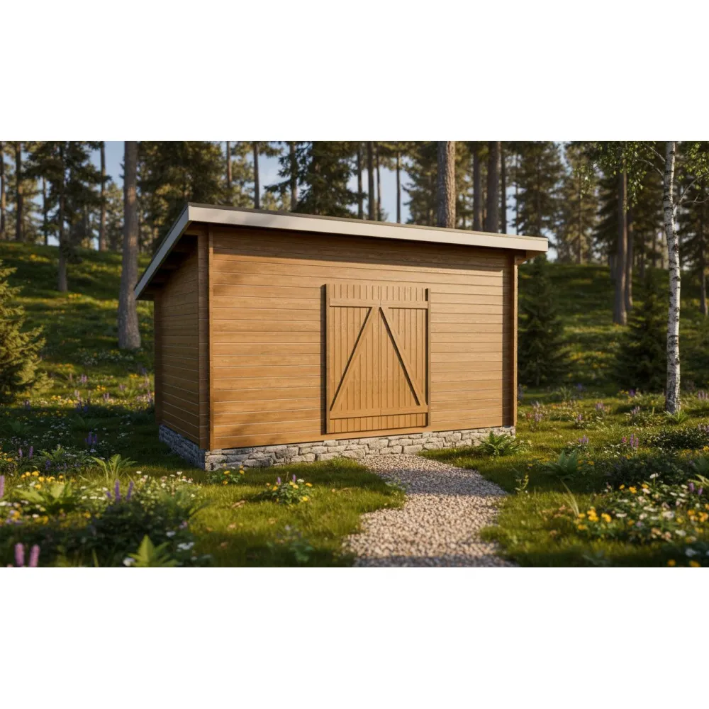 Sale Pihavarasto/lato P-M, 10m², pulpettikatto Ulkovarastot