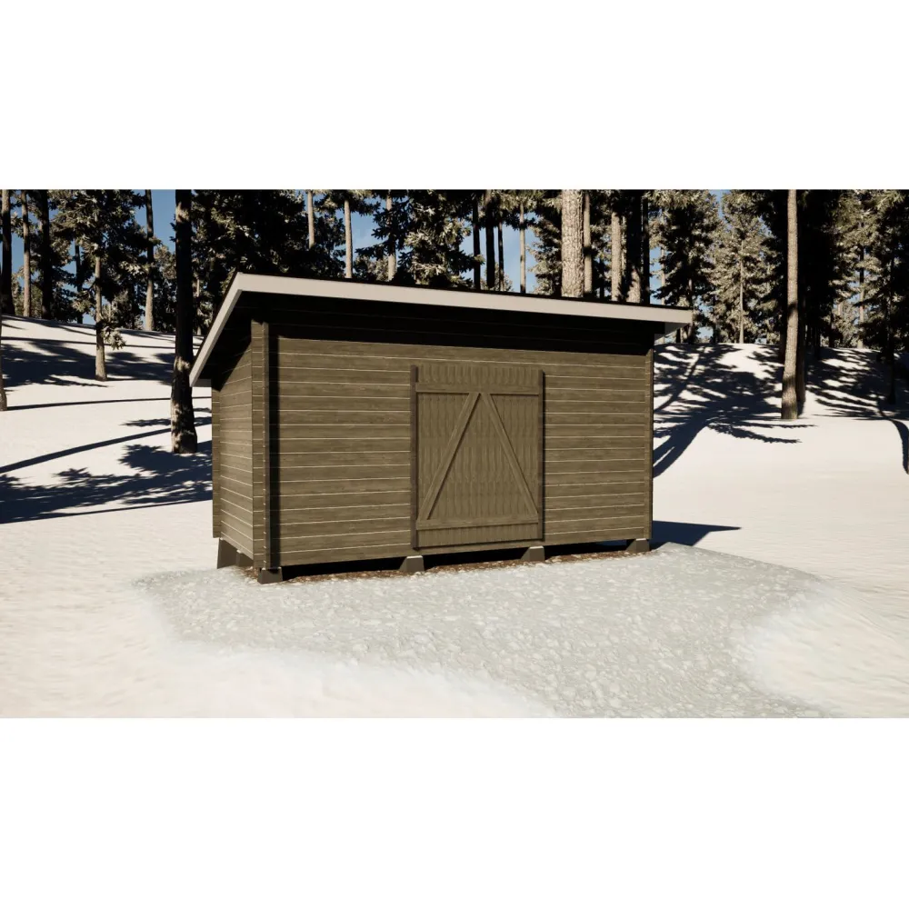 Sale Pihavarasto/lato P-M, 10m², pulpettikatto Ulkovarastot