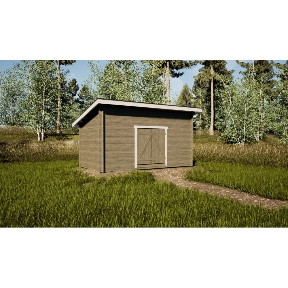 Sale Pihavarasto/lato P-M, 10m², pulpettikatto Ulkovarastot
