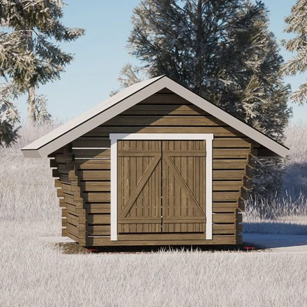 Pihavarasto/lato R-S, 6m², rakomallinen*LP Garden Discount