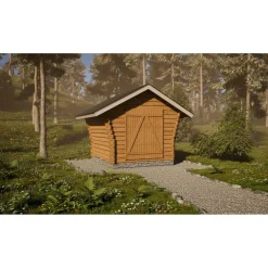 Pihavarasto/lato R-S, 6m², rakomallinen*LP Garden Discount