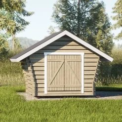Pihavarasto/lato R-S, 6m², rakomallinen*LP Garden Discount