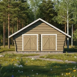 Pihavarasto/lato R-XXL, 25m², rakomallinen*LP Garden Online