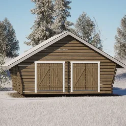 Pihavarasto/lato R-XXL, 25m², rakomallinen*LP Garden Online