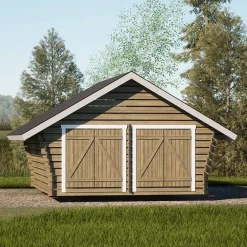 Pihavarasto/lato R-XL, 20m², rakomallinen*LP Garden Clearance