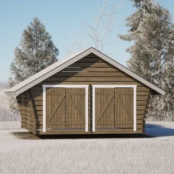 Pihavarasto/lato R-XL, 20m², rakomallinen*LP Garden Clearance
