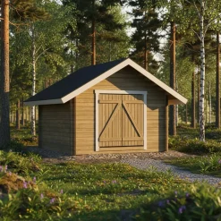 Pihavarasto/lato S-M, 10.5m², suoraseinäinen*LP Garden Best