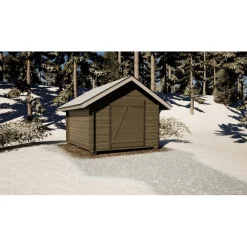 Pihavarasto/lato S-M, 10.5m², suoraseinäinen*LP Garden Best