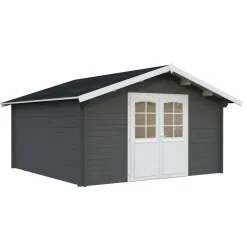 Pihavarasto Lotta, 13,9m² FR34-4040-4*Palmako Discount