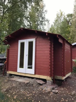 New Pihavarasto Multi 45 8,4 + 1,7 + 0,9 m² Ulkovarastot