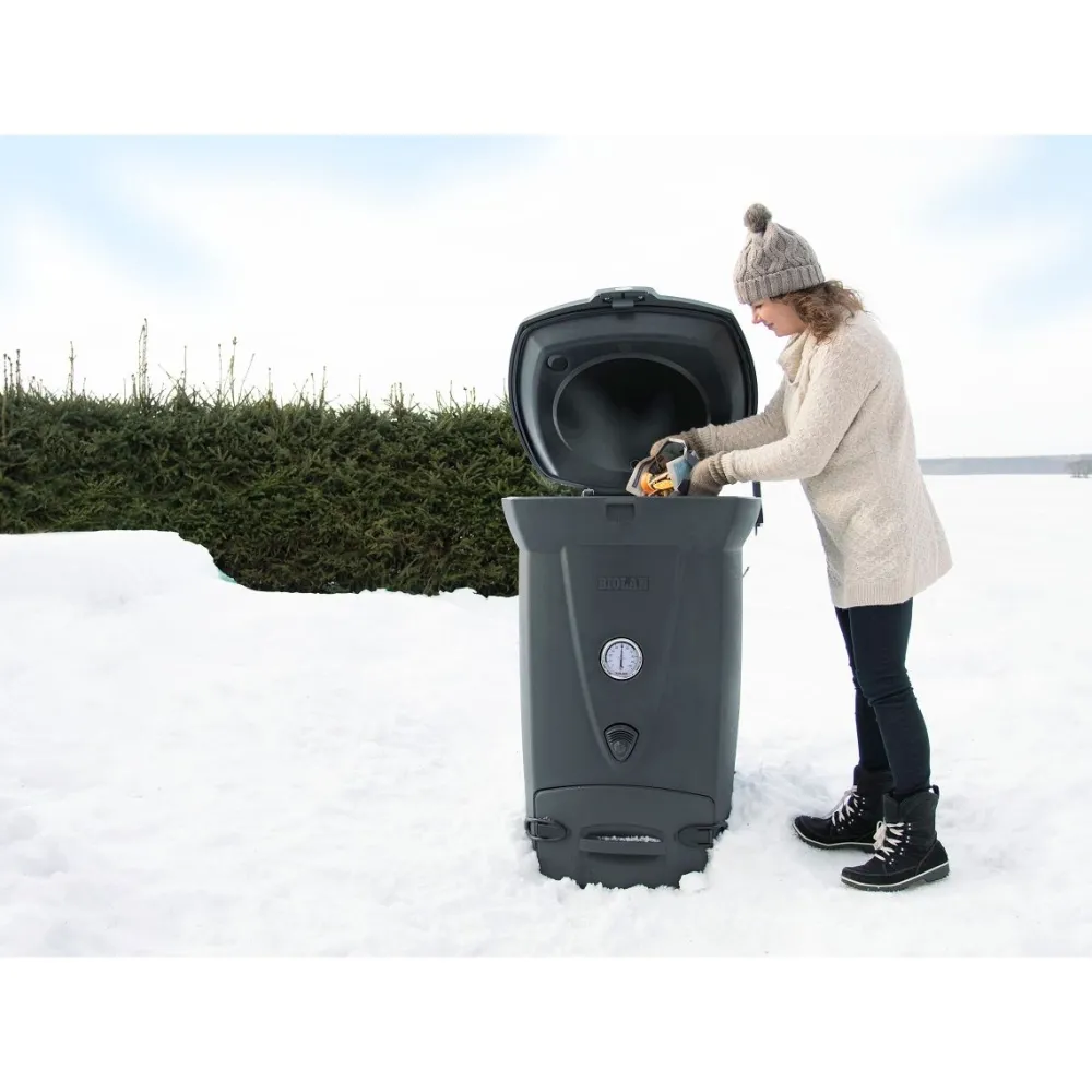 New Pikakompostori 220 Eco tummanharmaa Lämpökompostorit