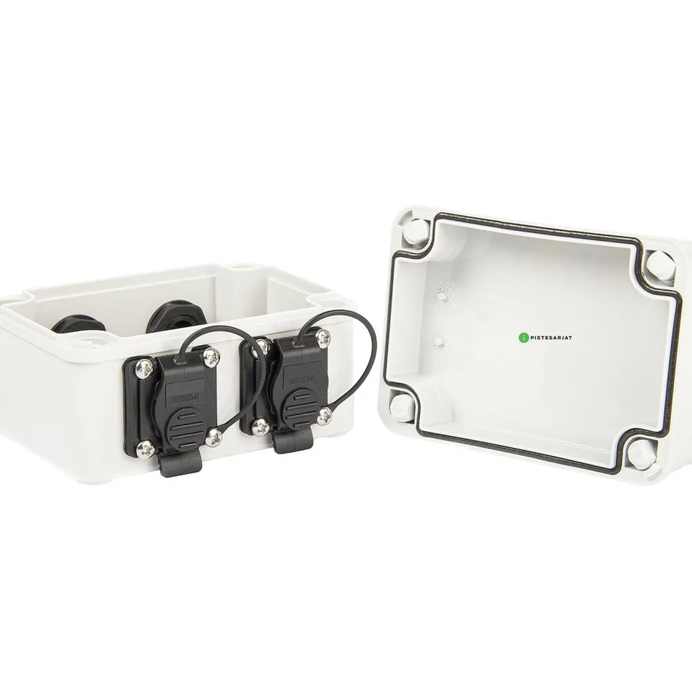 Pintarasia IP67, 2xCat6a Keystone*Pistesarjat Outlet