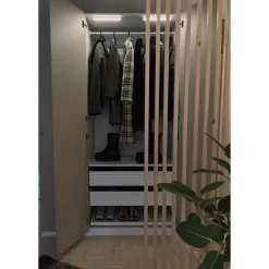 PIR-paristovalaisin Cabinet, 6 LED, 1.2W*Airam
