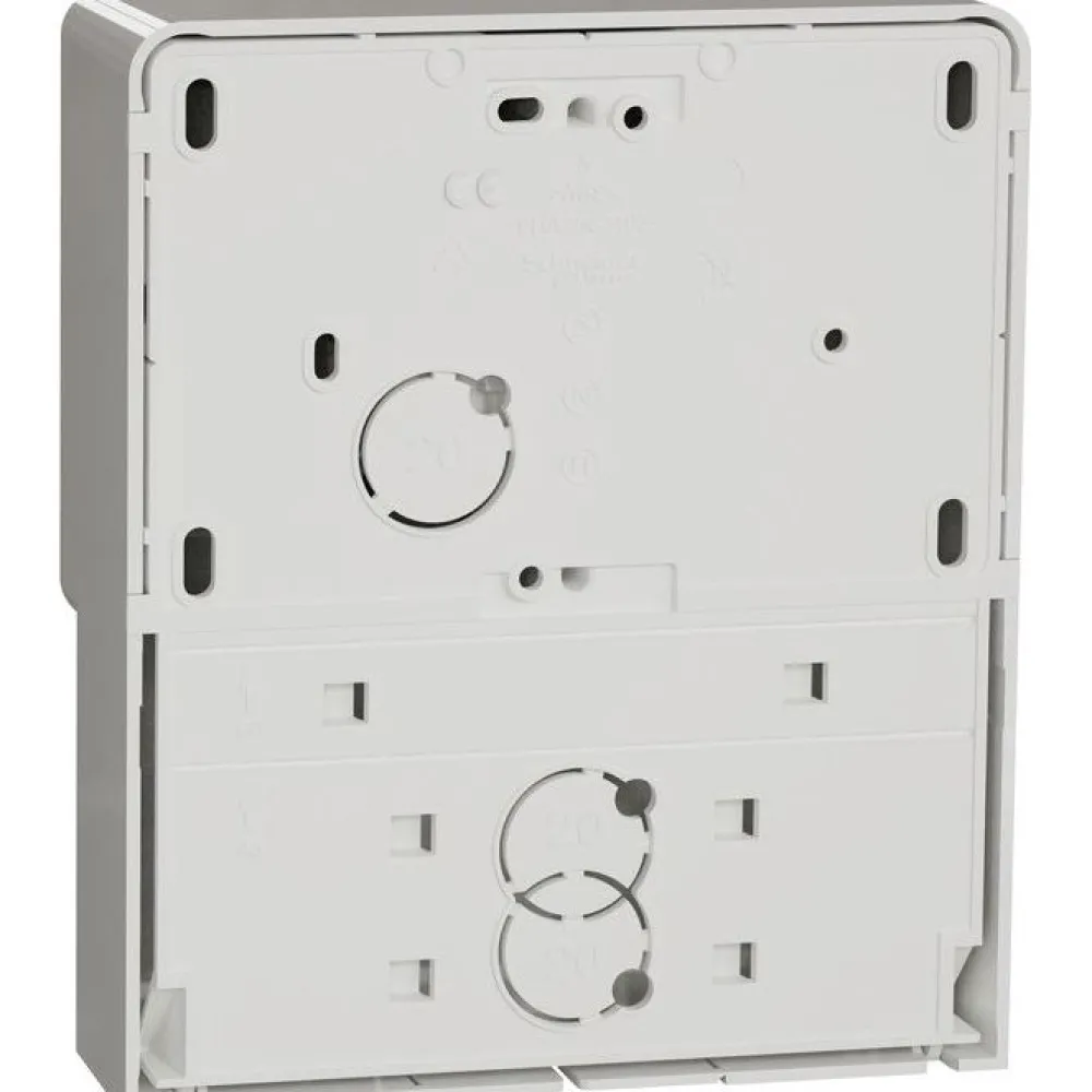 Pistorasia Exxact 2-osainen lista-asennus valkoinen*Schneider Electric Online