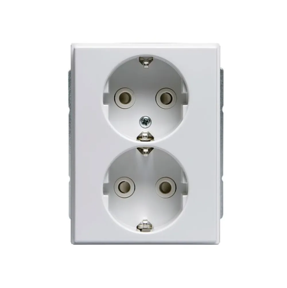 Pistorasia Impressivo 2S/16A/IP21 UKJ HL valkoinen*ABB Discount
