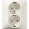 Pistorasia Jussi 2-osainen SCHUKO PL JL*ABB New