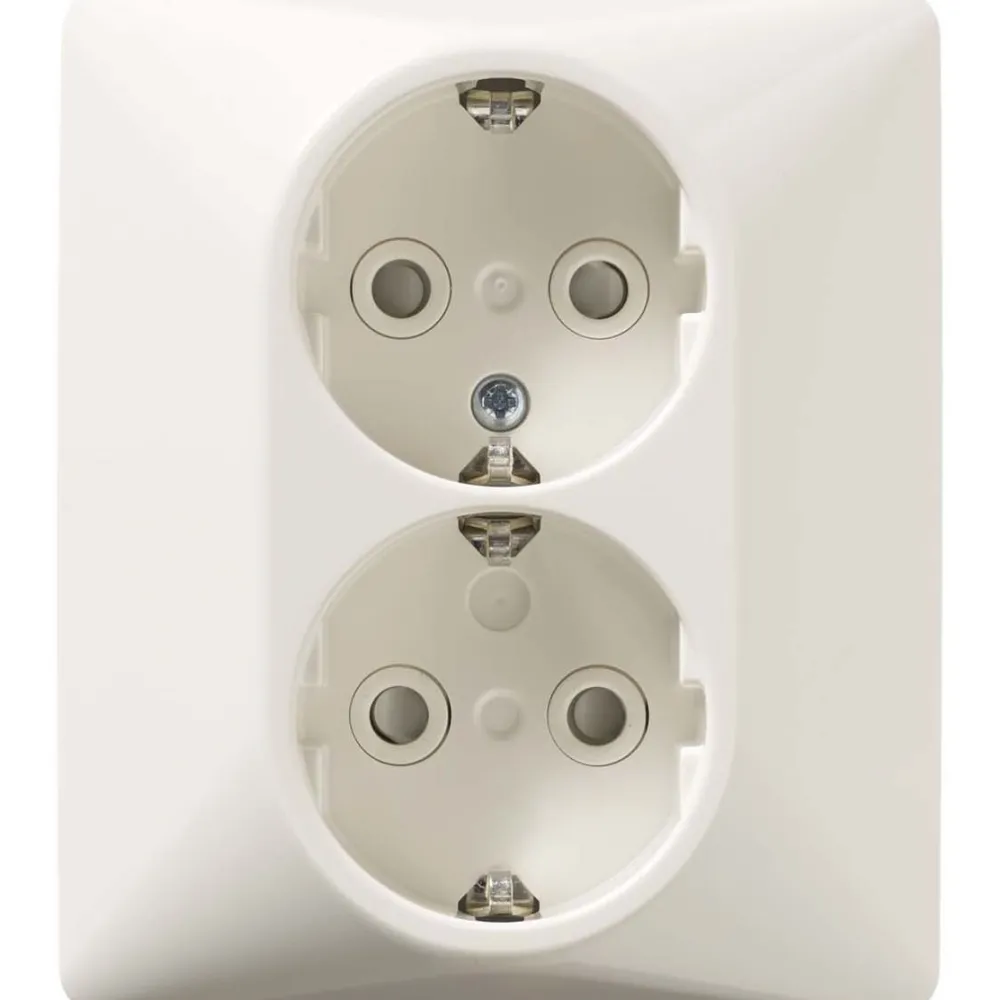 Pistorasia Jussi 2-osainen SCHUKO PL JL*ABB New