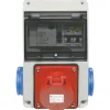 Pistorasiakeskus Mini vikavirtasuojalla 16A IP44*Malmbergs Online
