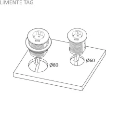Discount Pistorasia Tag USB A, IP20 240V Pistorasiat
