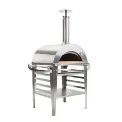 Hot Pizzauuni Pizzo Inox, jalustalla, 100x81x182cm Pizzauunit