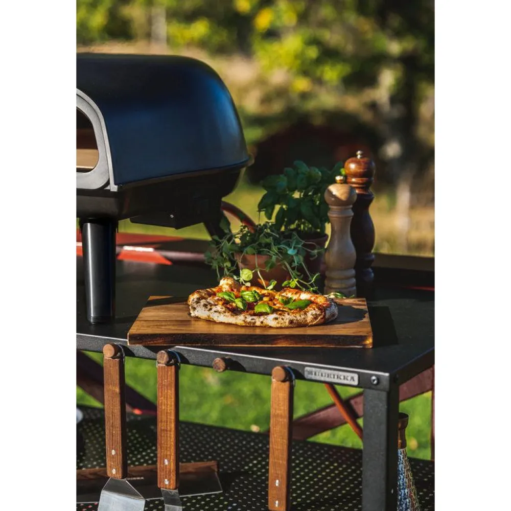 Best Pizzauuni 16", kaasu, musta Pizzauunit