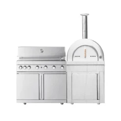 Hot Pizzauuni Classic Line Stainless Naples, puulämmitteinen, rst Pizzauunit