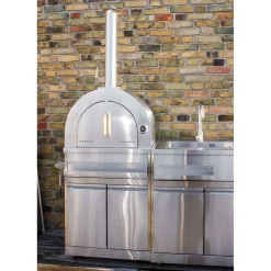 Pizzauuni Inox Range, puulämmitteinen, rst*Myoutdoorkitchen Discount