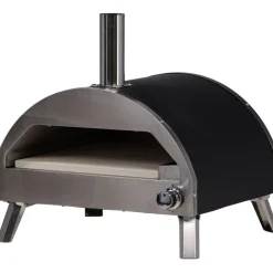 Clearance Pizzauuni Kerang, kaasulämmitteinen, hopea Pizzauunit